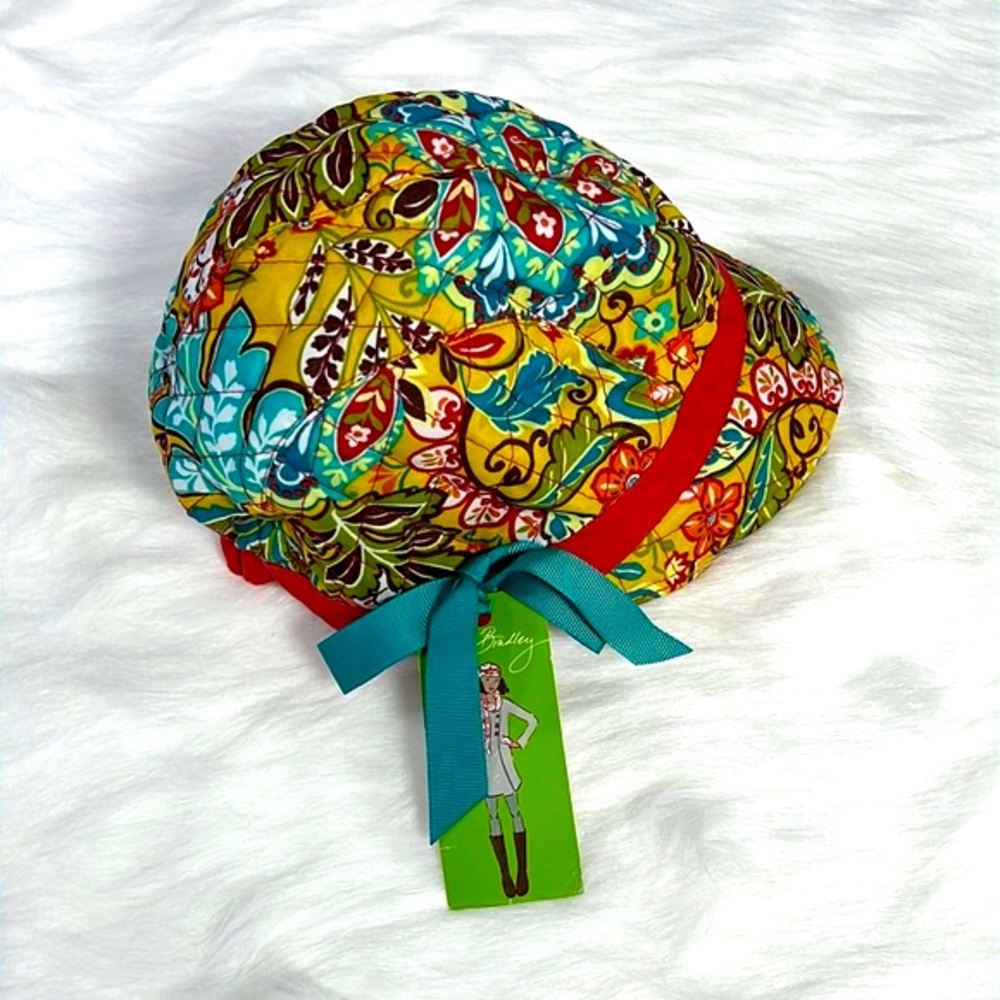 NEW Vera Bradley Newsgirl Multicolor Floral  Hat